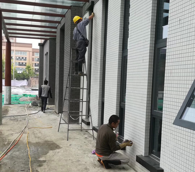 新樓盤新建筑外墻清洗、建筑清洗工作