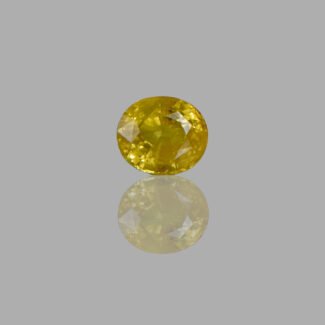 Natural Yellow Sapphire (Pukhraj) with Certificate